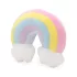 Szivárvány extra puha plüss párna