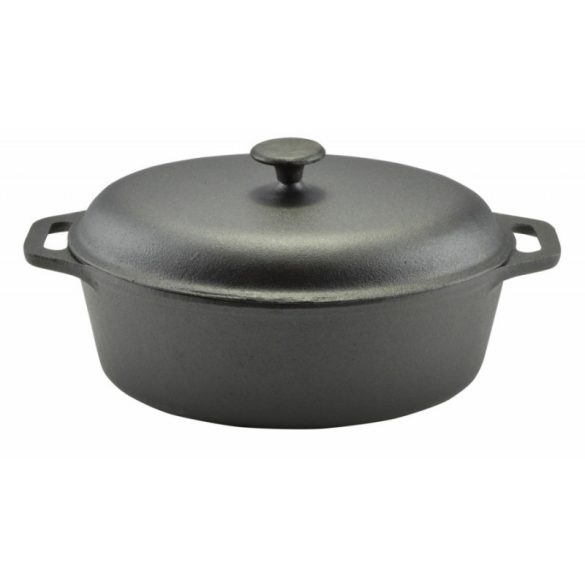 Öntöttvas kacsasütő 36 cm (kezelt)