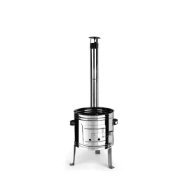   Perfect Home inox parti üstház 31 cm kéménnyel, könyökkel és kalappal