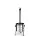 Perfect Home inox parti üstház 31 cm kéménnyel, könyökkel és kalappal