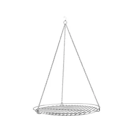 Perfect Home rozsdamentes grillrács lánccal 70 cm 13211