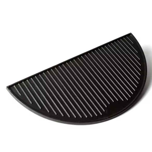 Perfect Home Kamado M félhold öntöttvas sütőlap, 2 oldalas, 1,4cm vastag, 42,5cm