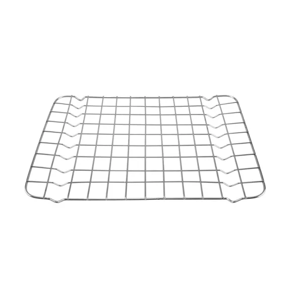 Rozsdamentes grillrács tepsibe 33*22 cm