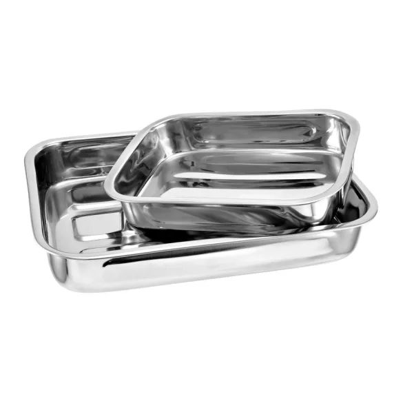 Rozsdamentes tepsi szett 2 db-os 11207