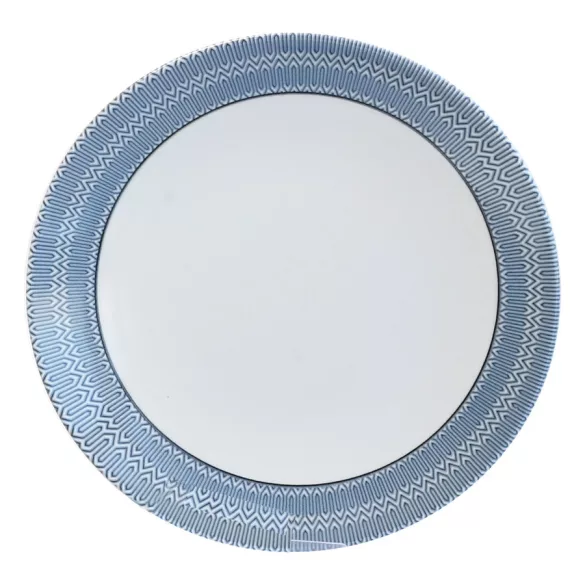Perfect Home lapos tányér 26 cm kék-fehér 1030-D