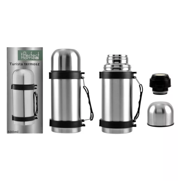 Perfect Home turista termosz, rozsdamentes, 500 ml, 14460