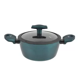  Sea Line tapadásmentes alumínium lábas üvegfedővel, indukciós, 20cm, 3,2L