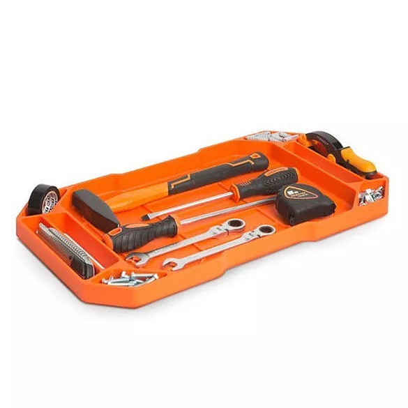 Handy gumi szerszámos tálca tárolórekeszekkel, fogantyúval 53 x 29,5 x 3,5 cm