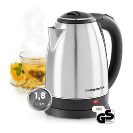 GOURMETMAXX rozsdamentes vízforraló 1,8L 1500W DS13704