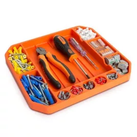   Handy gumi szerszámos tálca tárolórekeszekkel - vonalzóval - 26 x 23,5 x 2,5 cm
