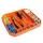 Handy gumi szerszámos tálca tárolórekeszekkel - vonalzóval - 26 x 23,5 x 2,5 cm