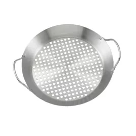 Rozsdamentes grillkosár 30 cm 52533