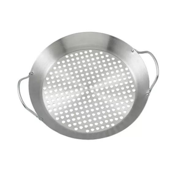 Rozsdamentes grillkosár 30 cm 52533