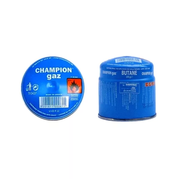 Szelepes gázpatron 190g 80% bután-20% propán 13402
