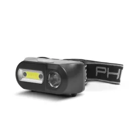   COB + XPE LED-es fejlámpa mozgásérzékelővel, akkumulátorral