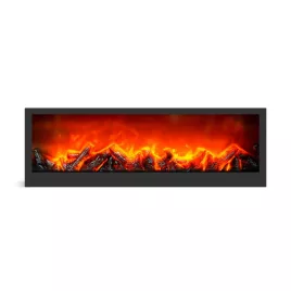   Bewello Kandalló LED-es lánghatással - elemes / USB-s - 60 x 10 x 20 cm