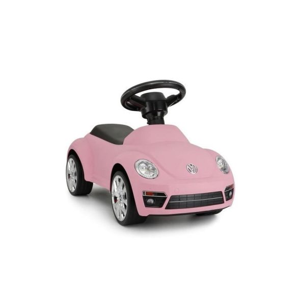 Rastar Volkswagen Beetle lábbal hajtós kisautó, rózsaszín