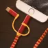 USB 3 az 1-ben töltőkábel Harry Potter mintával