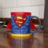 Superman -es bögre köpennyel