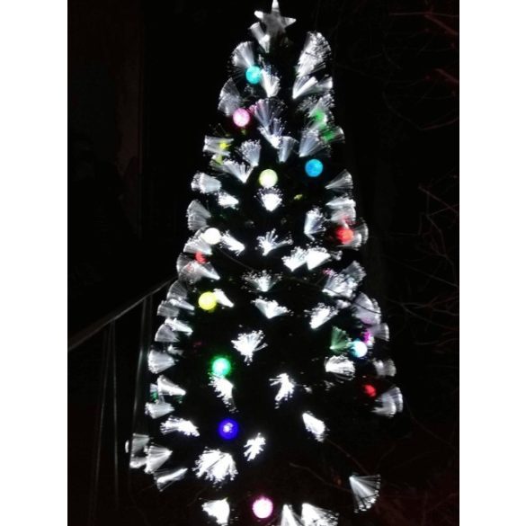 Optikai szálas műfenyő (120 cm)