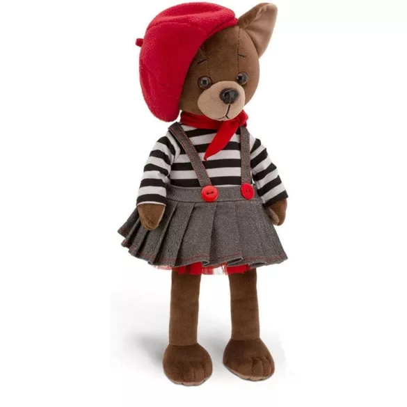Plüss kutya -Kiki Párizsban (Orange Toys)