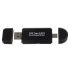 5 az 1-ben kártyaolvasó, USB Type-C - OTG átalakító (SD és MicroSD kártya olvasó)