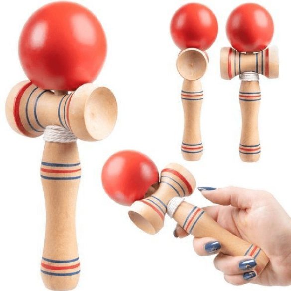 Kendama fa ügyességi játék