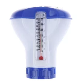 Úszó klórtabletta adagoló - hőmérővel