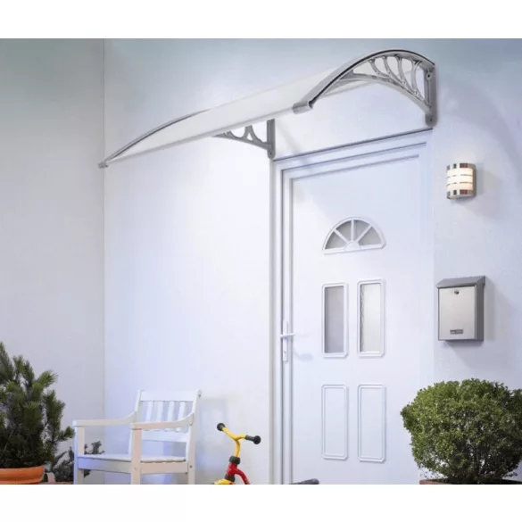 Műanyag előtető, 120x90, fehér