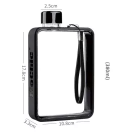 A5 lapos kulacs (380 ml)