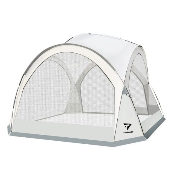 Kerti pavilon / sátor - 96 db LED fénnyel, szúnyoghálóval