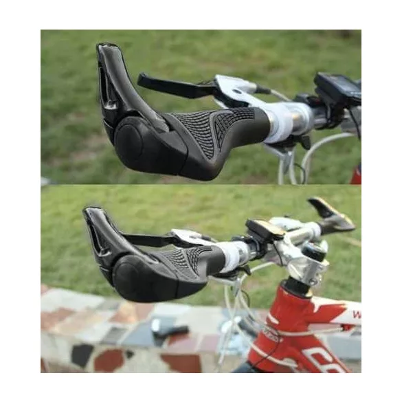 Csúszásgátló kerékpár kormánymarkolat, szarvakkal (Trizand)