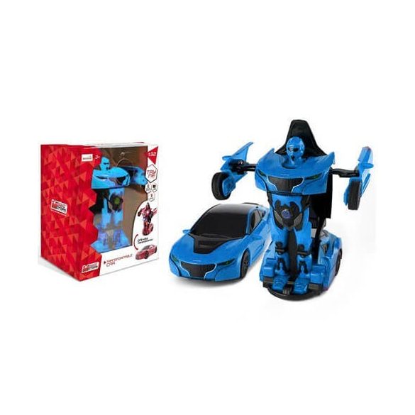 Transformers átalakuló kék autó