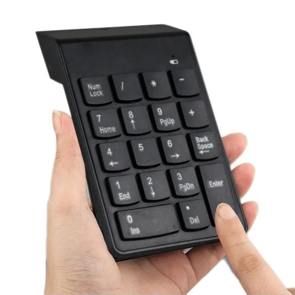 Vezeték nélküli, bluetooth numerikus billentyűzet