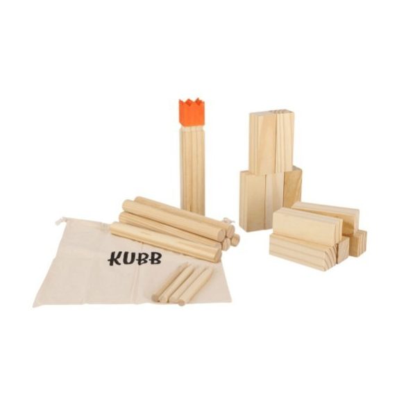 KUBB fa társasjáték (vikingsakk) - 22 részes