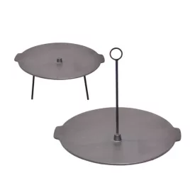  Grill tárcsa, kétfunkciós 45 cm, öntöttvas, Perfect Home