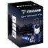 3 az 1-ben napelemes zseblámpa, kemping lámpa és powerbank, kék (Trizand)
