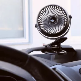   Somogyi Elektronic CLF 10/BK Akkumulátoros, csíptetős ventilátor