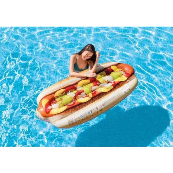 Intex Hot-Dog alakú felfújható matrac