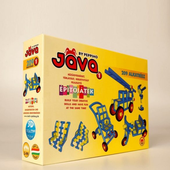 Jáva 1 építőjáték - Peppino