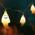 Halloween-i LED-es fényfüzér (szellem - 10 LED - 1,35 m)