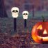 LED-es halloween-i szolár lámpa