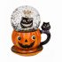 Halloween tök csésze hógömb