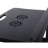 Univerzális laptop asztal beépített ventilátorral