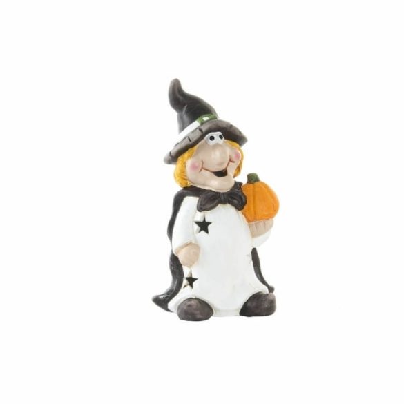 Halloween-i kerámia boszorkány figura dekoráció