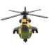Játék katonai Apache harci helikopter (1:64)