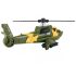 Játék katonai Apache harci helikopter (1:64)