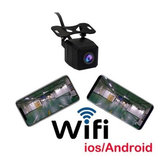 Wifi-s tolatókamera, 720p, 12V