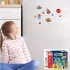 Világűr témájú mágneskészítő készlet