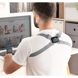   Újratölthető intelligens, vibrációs testtartást javító készülék (InnovaGoods)